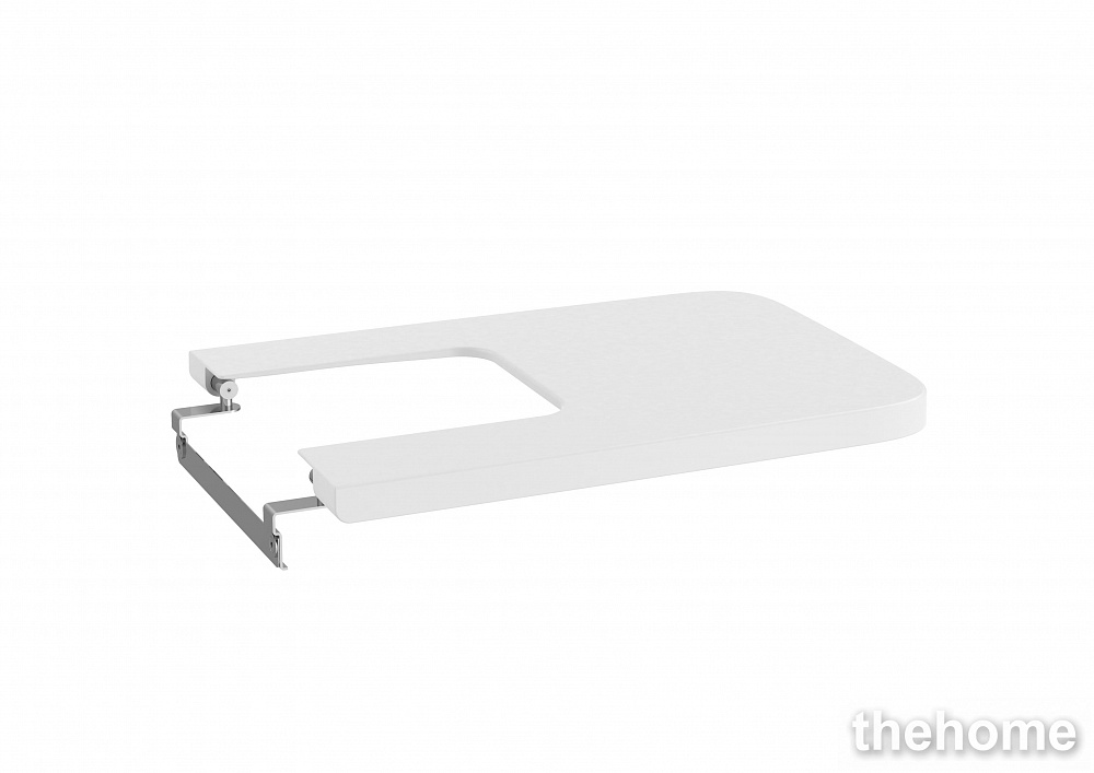 Крышка для биде Roca Inspira Square 80653262B матовый белый - TheHome