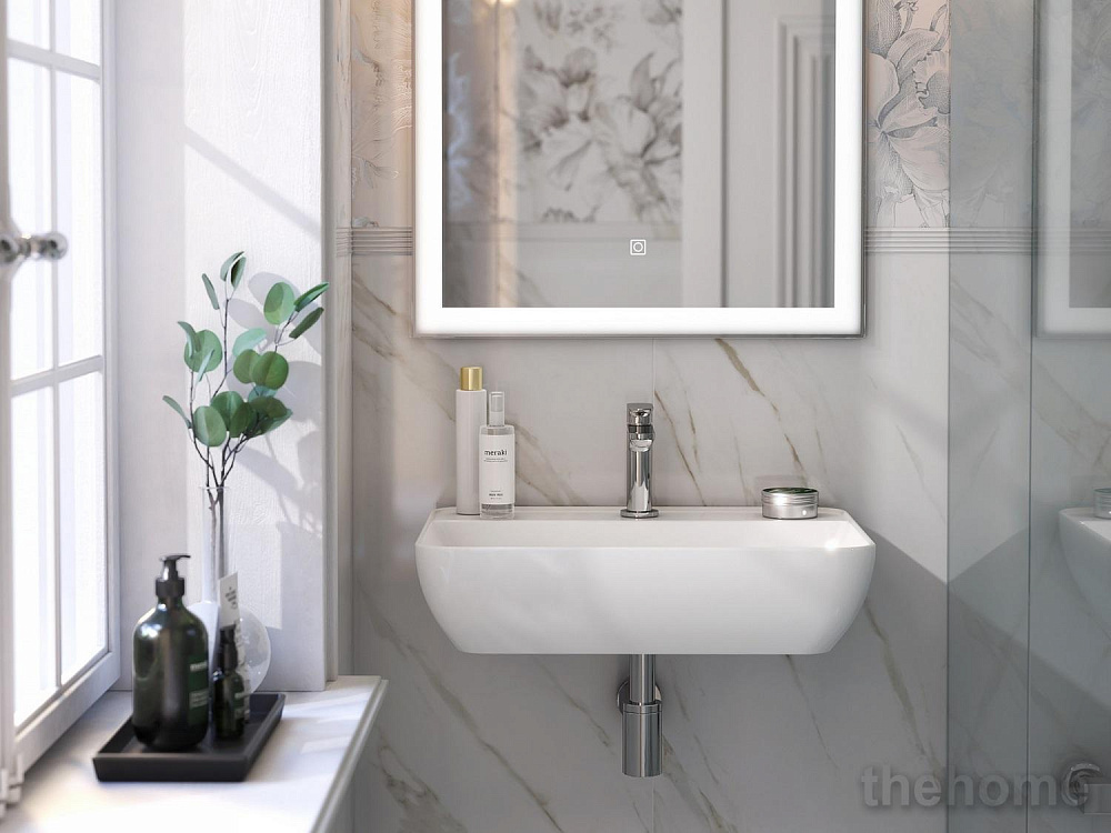 Раковина 55 см Kerama Marazzi Plaza PLR.wb.55.02 белый - 2