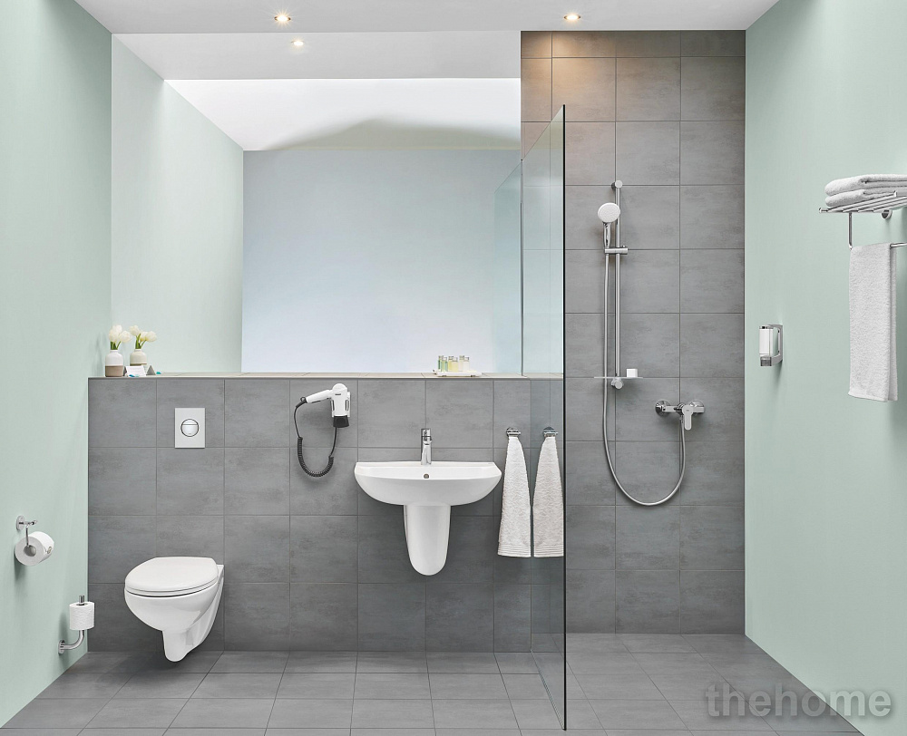 Подвесной унитаз Grohe Bau Ceramic 39427000 безободковый - 3