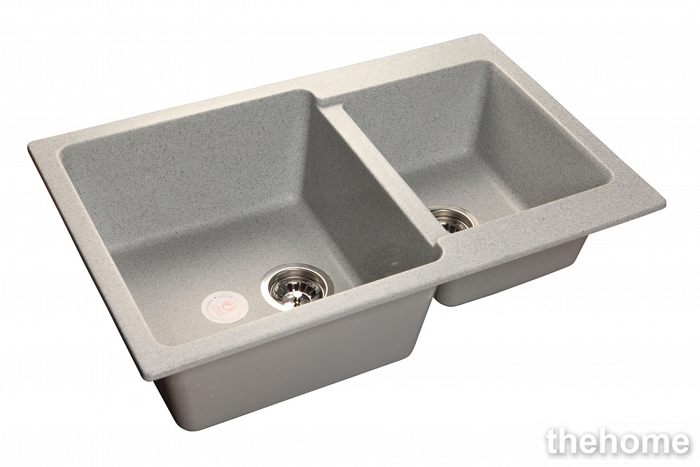 Кухонная мойка GranFest Practic GF-P780K 429641 серая - TheHome