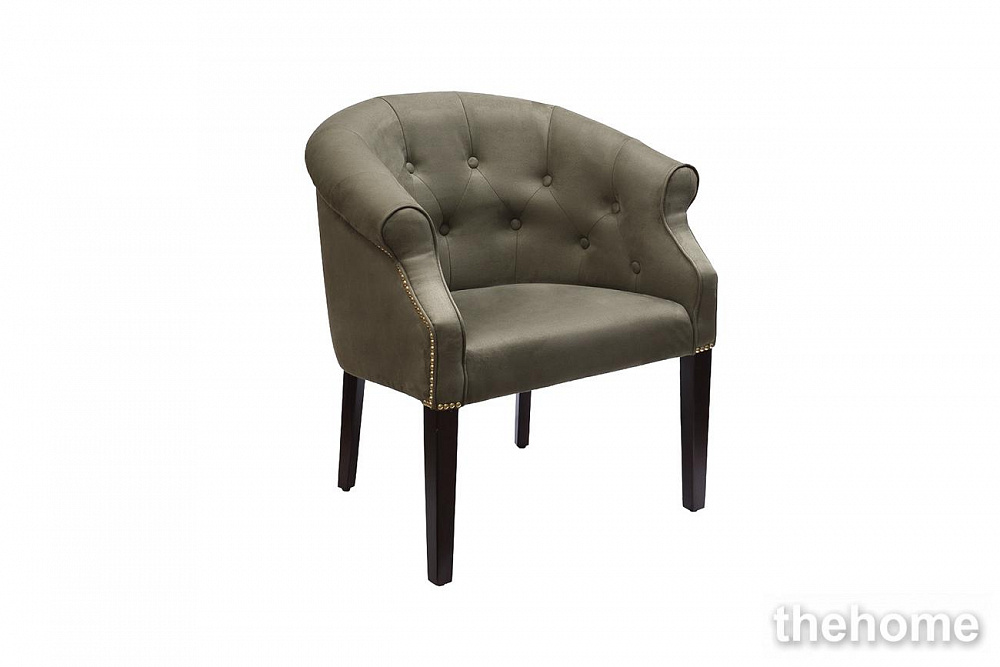 Кресло Buono иск.замша оливковая Mock17 77*62*71см Garda Decor - 2