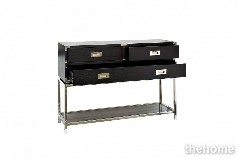 46AS-CT4116-BL Консоль черная 130*40*90см Garda Decor - 3