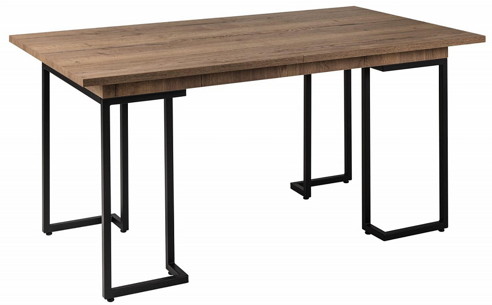 Стол обеденный R-Home раскладной Loft 160 Дуб табак - TheHome