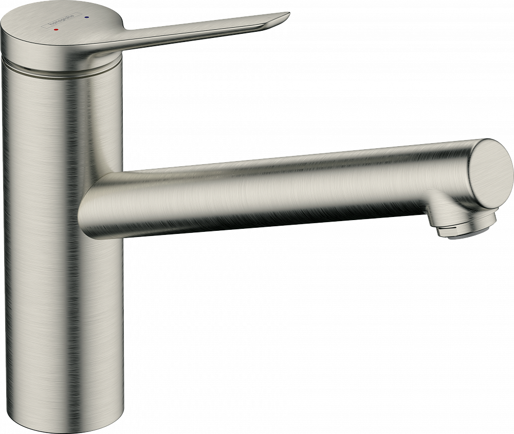 Смеситель Hansgrohe Zesis M33 74802800 для кухонной мойки, под сталь - TheHome