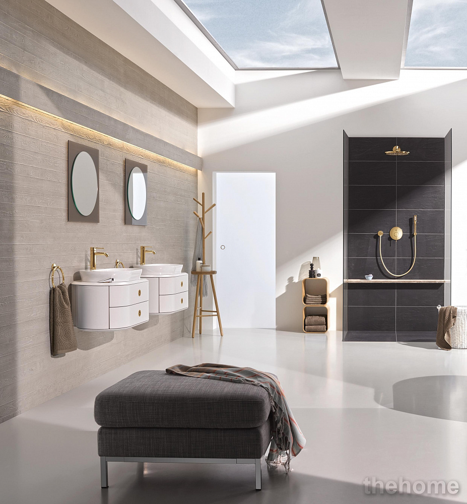 Верхний душ Grohe Rainshower Cosmopolitan 27477GL0 холодный рассвет, глянец - 4