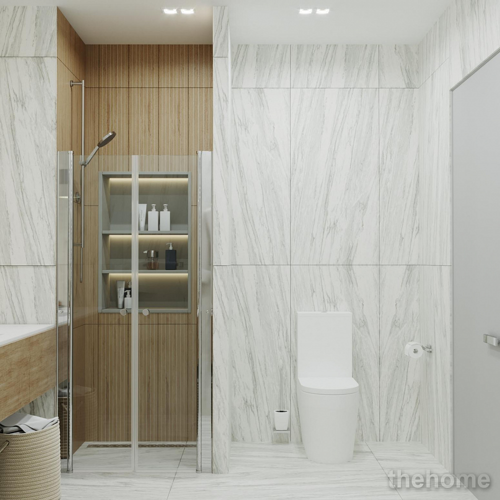 Душевая дверь Triton Дабл 100x185 - 6