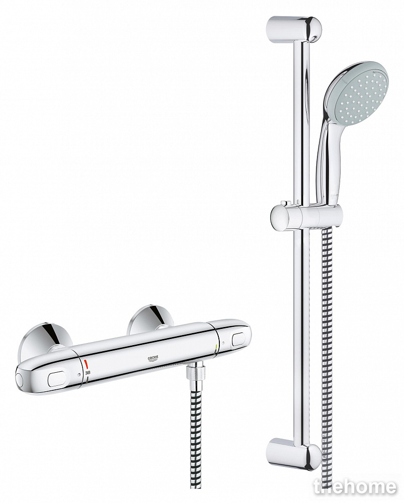 Душевой комплект Grohe Grohtherm 1000 New 34151003 с термостатом - TheHome