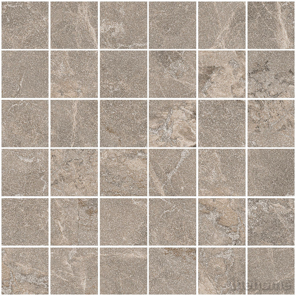 Мозаика Marmostone Темный Греж 7ЛПР (5х5) 30х30 - TheHome