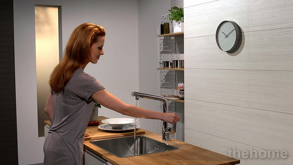 Смеситель для кухни Hansgrohe Metris Select 14883800 - 5