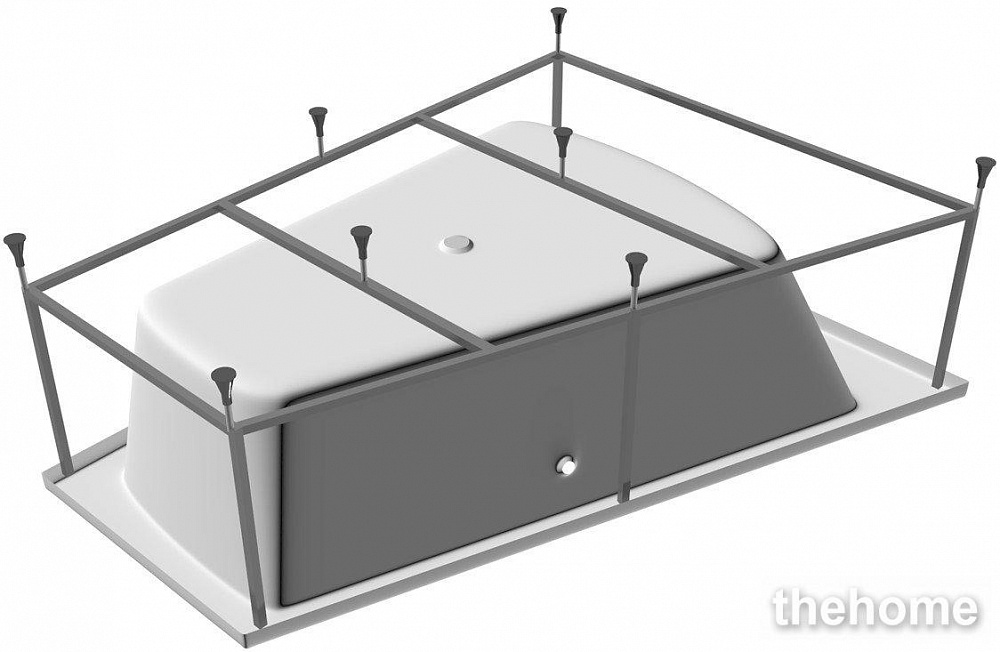 Каркас для ванны Vayer Trinity 160х120 - TheHome