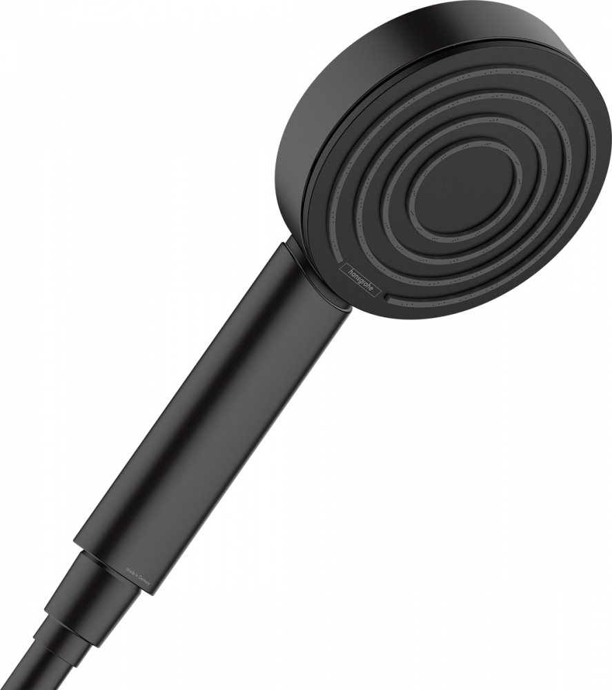 Ручной душ Hansgrohe Pulsify 105 1jet 24120670, матовый чёрный - TheHome