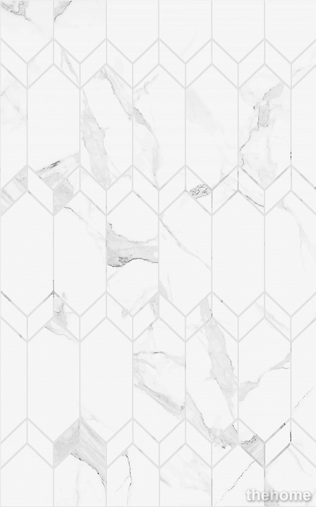 Плитка Mosaic белый 25х40 - TheHome