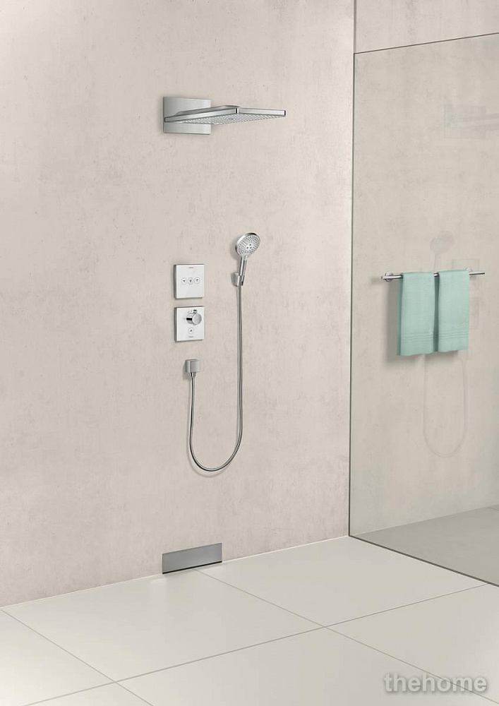 Верхний душ Hansgrohe Rainmaker Select 580 3jet 24001600, чёрный хром - 5