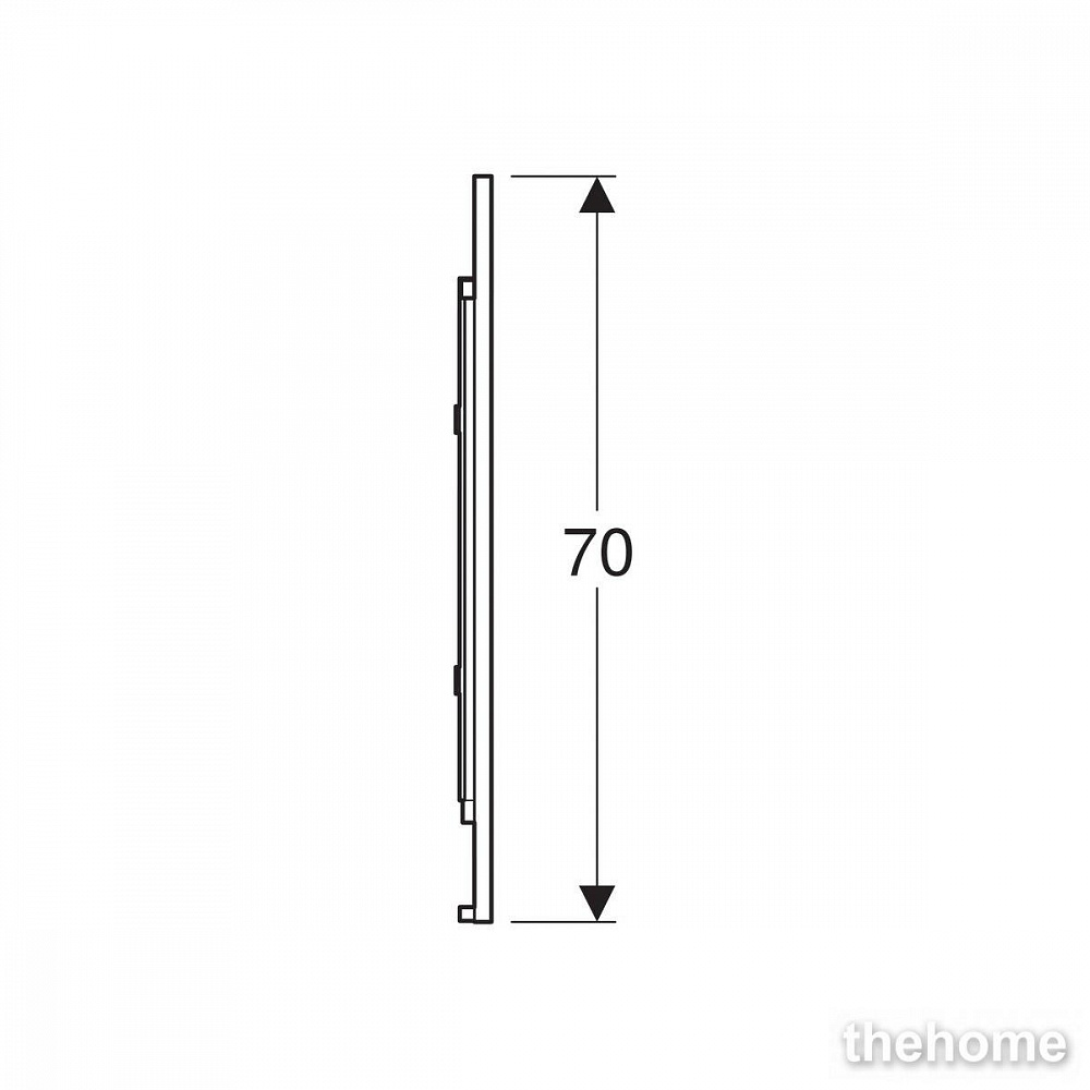 Зеркало Geberit Option Plus 75х70см 501.072.00.1 с подсветкой - 4