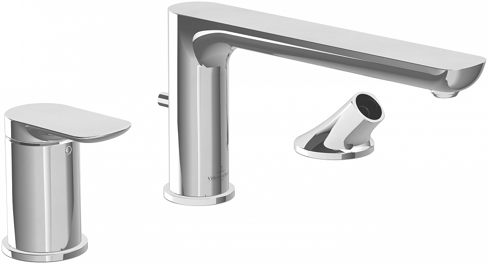 Смеситель для ванны Villeroy&Boch O.novo TVT10400200061 на борт ванны - TheHome