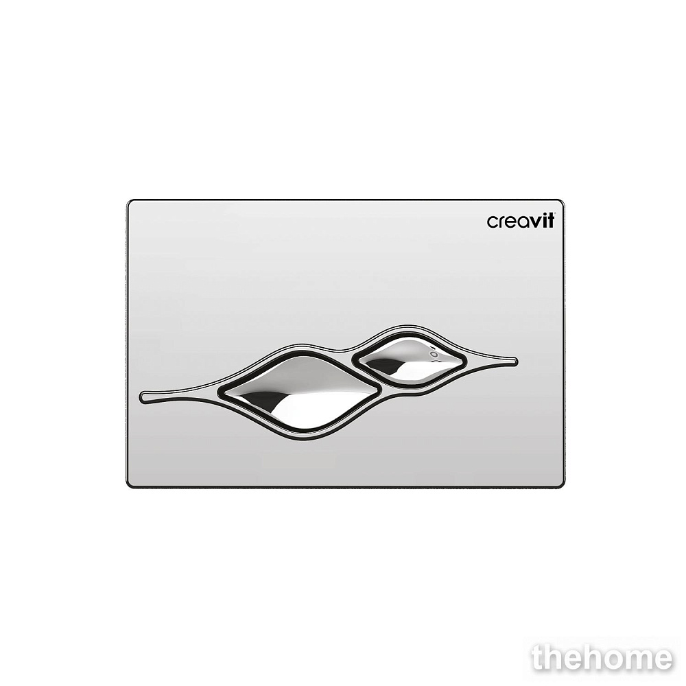 Клавиша смыва для инсталляции Creavit UFO GP1004.00 хром глянец - TheHome
