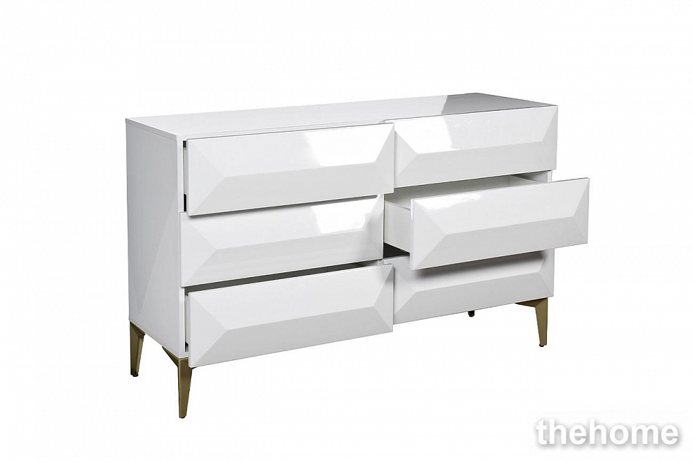 40AD-CB253 Комод белый 120*45.5*77см Garda Decor - 3