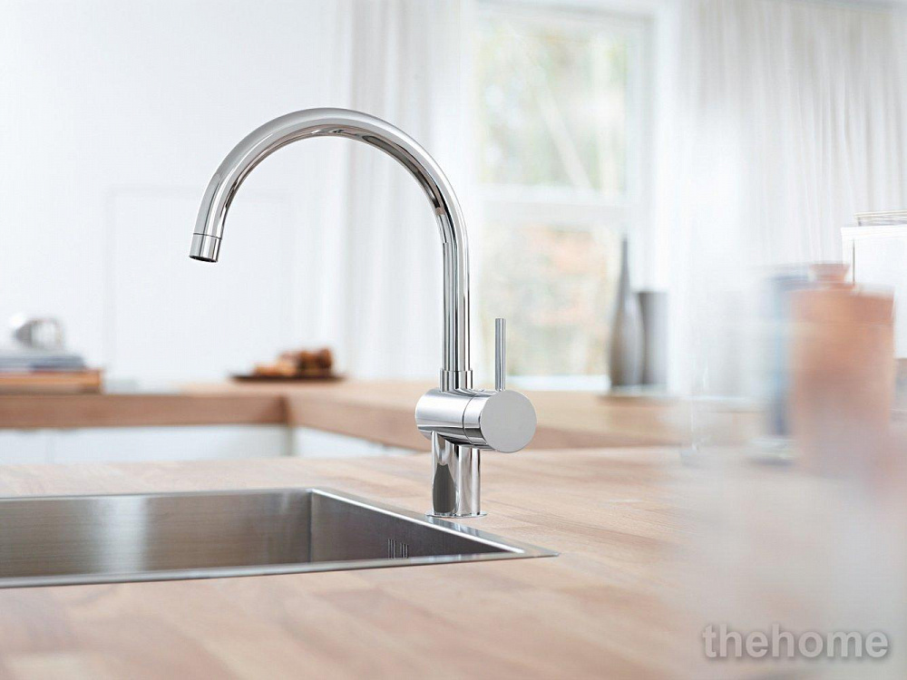 Смеситель Grohe Minta 32917000 кухонный для мойки хром - 5
