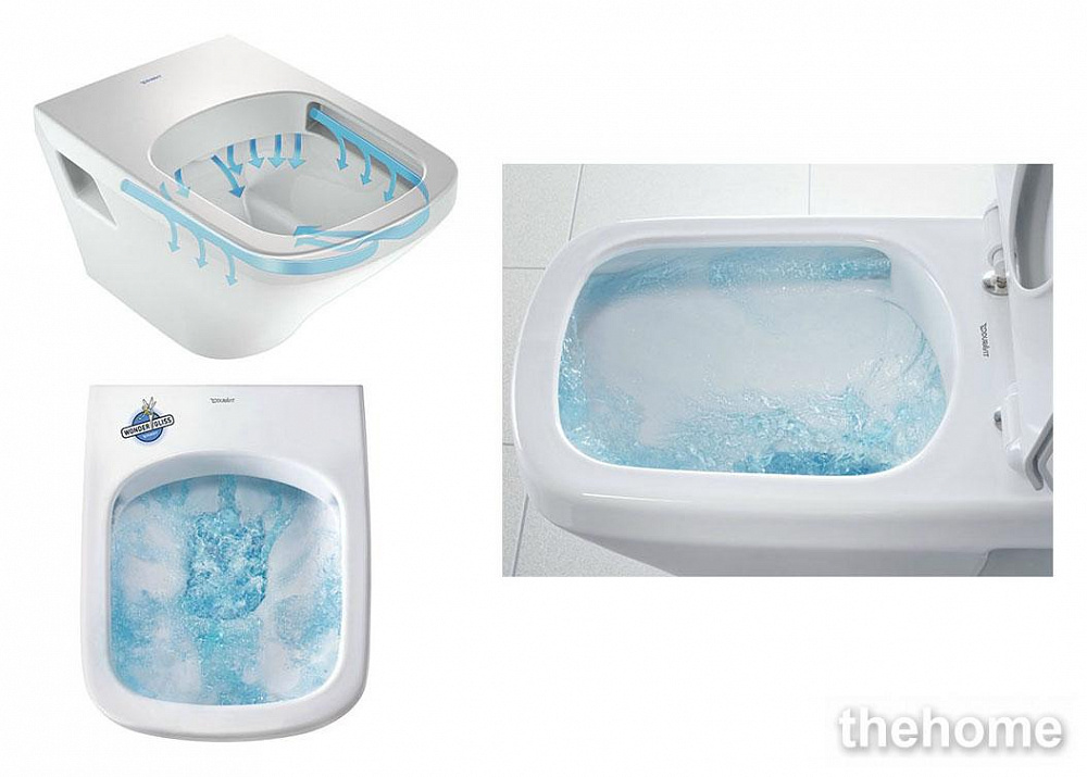 Подвесной унитаз Duravit DuraStyle 2538090000 безободковый - 3