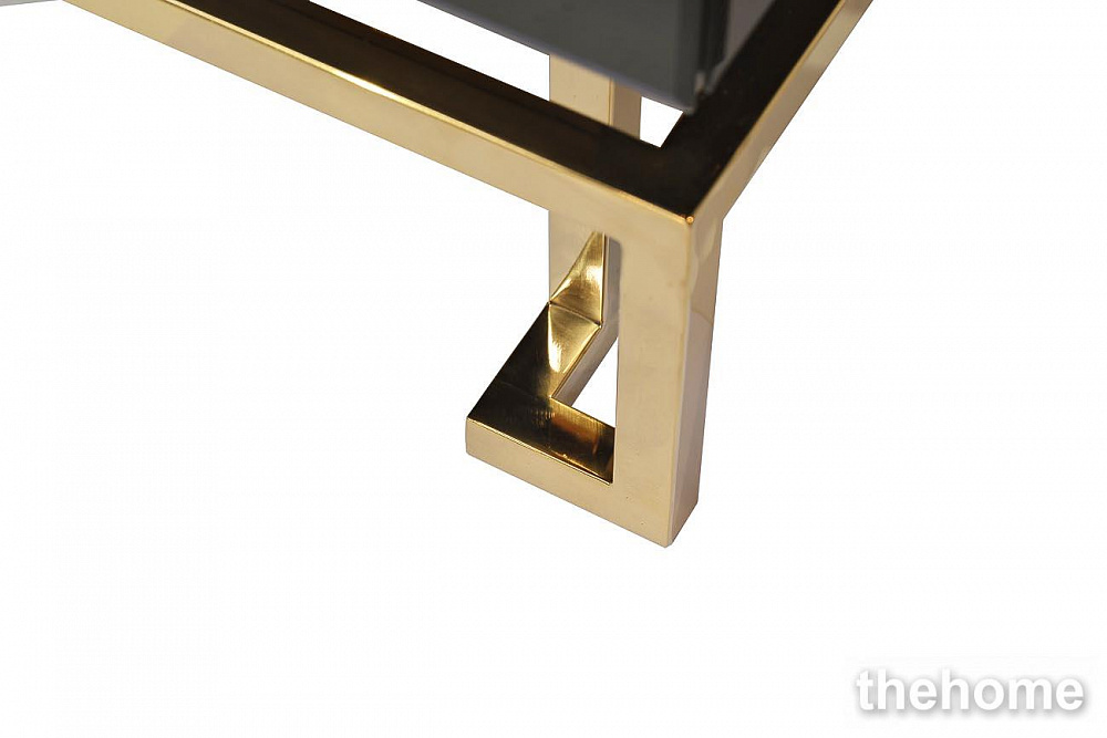 KFG059 Тумба c  2-мя ящиками черная/золото 55*40*58см Garda Decor - 6