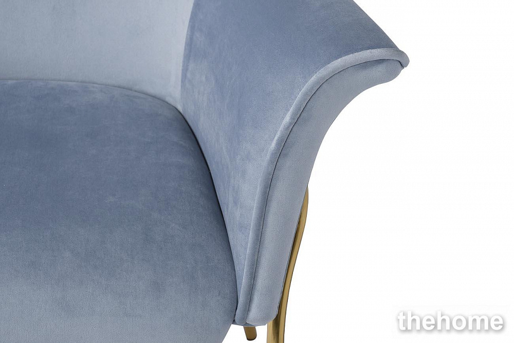 30C-1127-Z LBL Кресло велюр серо-голубой 71*58*87см Garda Decor - 4