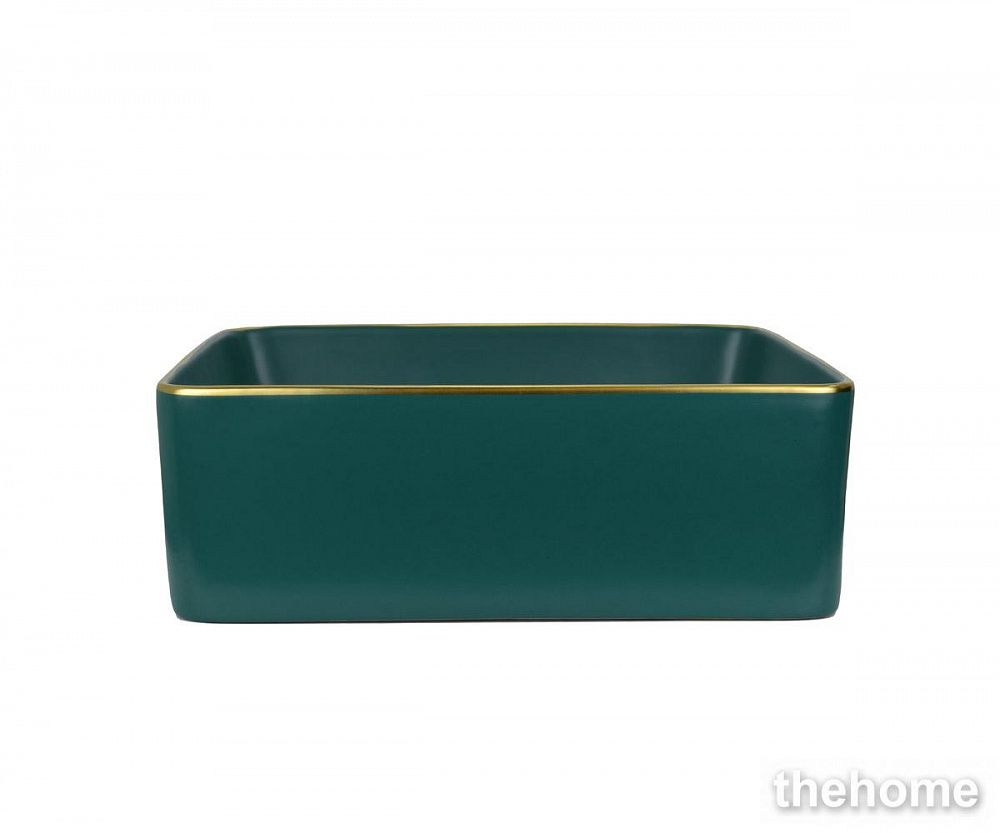 Накладная раковина Bronze de Luxe зеленая 1063 - 2