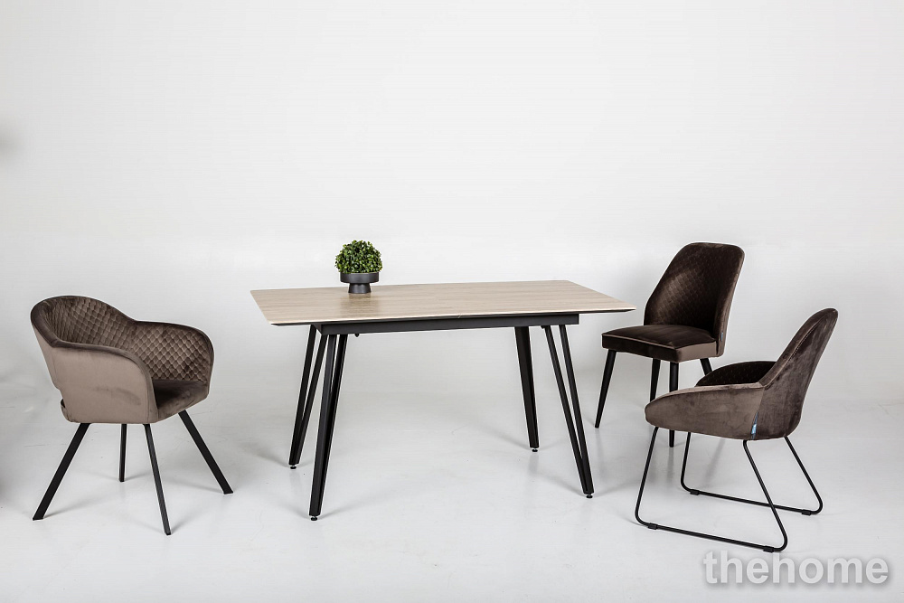 Стол обеденный R-Home Диего раскладной 140-180*80 дуб - 9