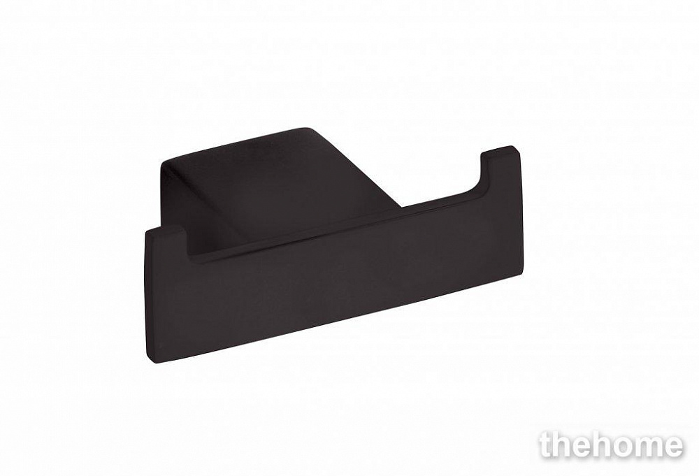 Крючок двойной Bemeta Nero 135006030 8 x 3.9 x 2.8 см, черный - TheHome