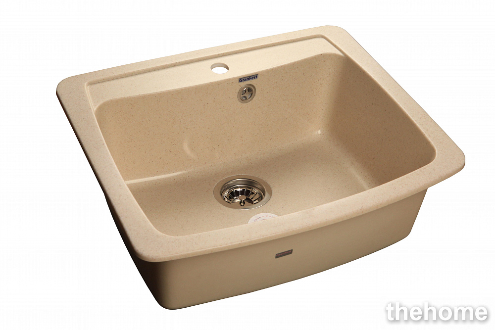 Кухонная мойка GranFest Standart GF-S605 429633 бежевая - TheHome