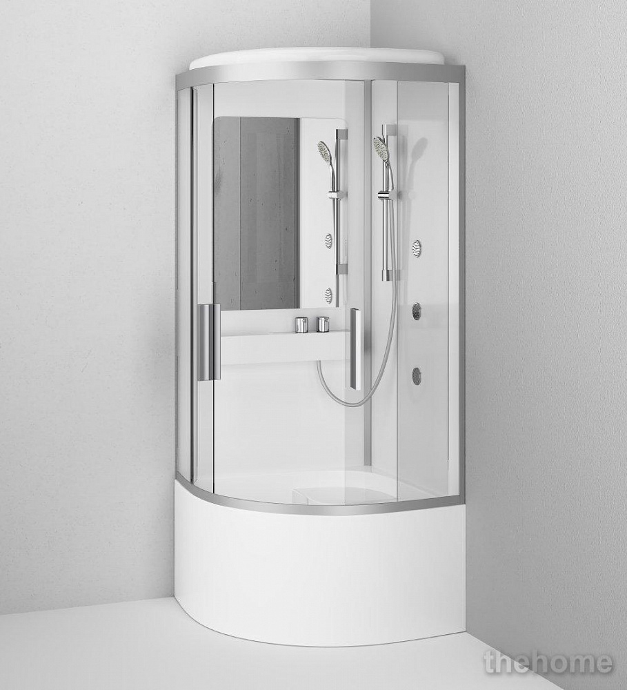 Душевая кабина Am.Pm Like W80C-019A-090MTA 90х90 см стекло прозрачное - 2