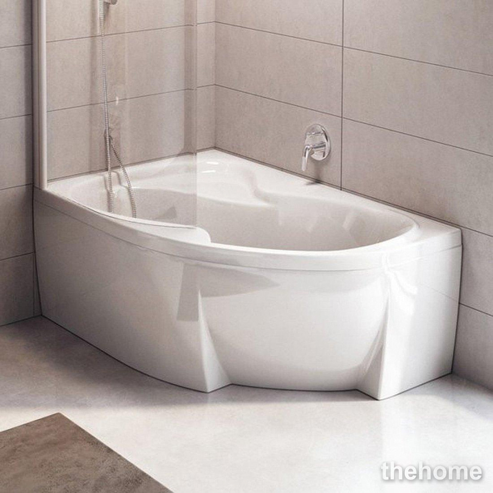 Фронтальный экран Ravak A для ванны ROSA II L 160 см белый - 2