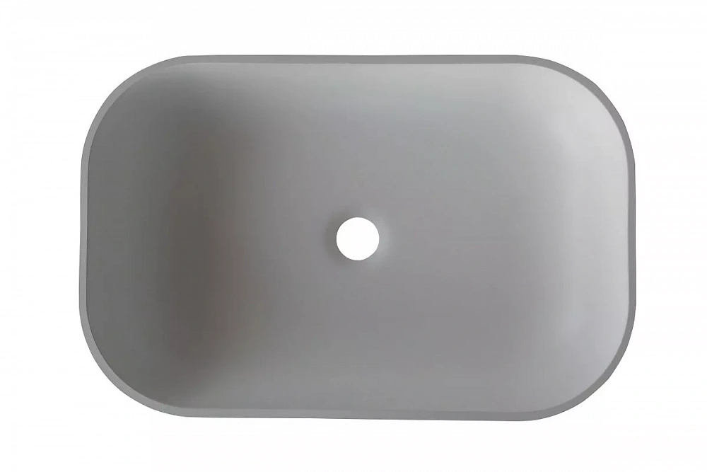Раковина накладная Acquabella Lavabo ON-TOP LAVABO_ON-TOP_RECTANGLE_SLATE_BLANCO 58х38х11 см blanco - 3