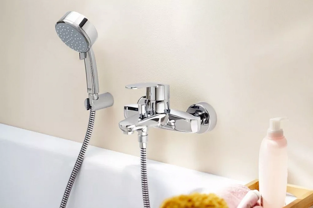 Смеситель Grohe Eurostyle Cosmopolitan 33591002 для ванны с душем - 8