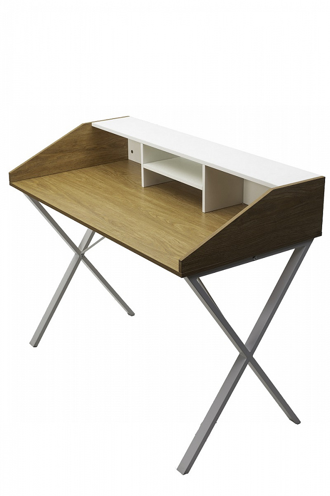 Стол комппьютерный М-Сити 629M04939 коричневый - TheHome