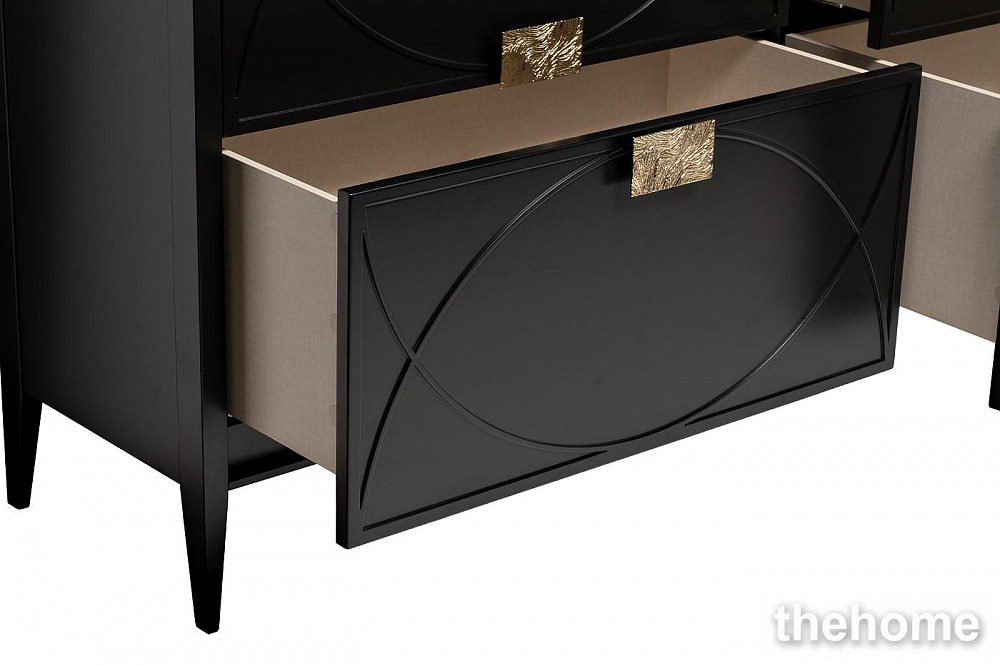 151SV-00001 Комод черный 160*90*40см Garda Decor - 6