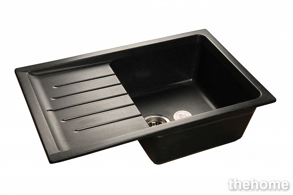 Кухонная мойка GranFest Practic GF-P760L 429483 черная - TheHome