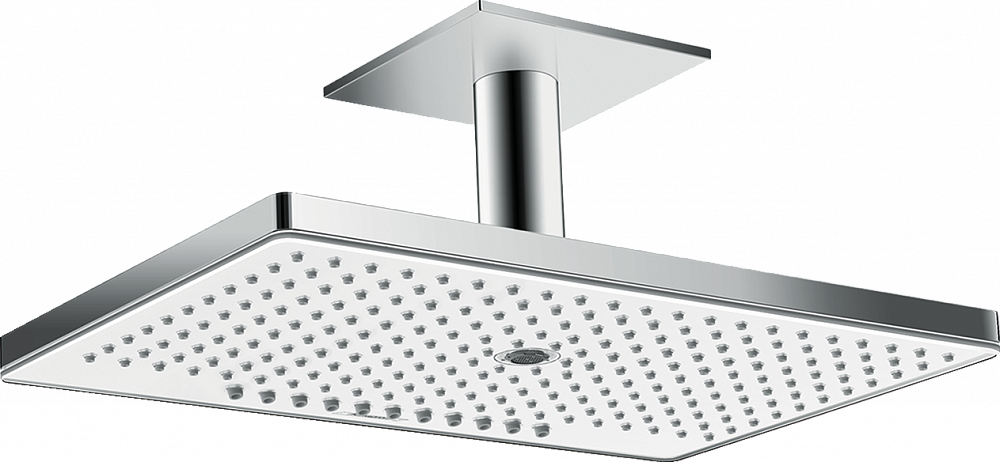 Верхний душ Hansgrohe Rainmaker Select 460 3jet 24006400, белый / хром - TheHome
