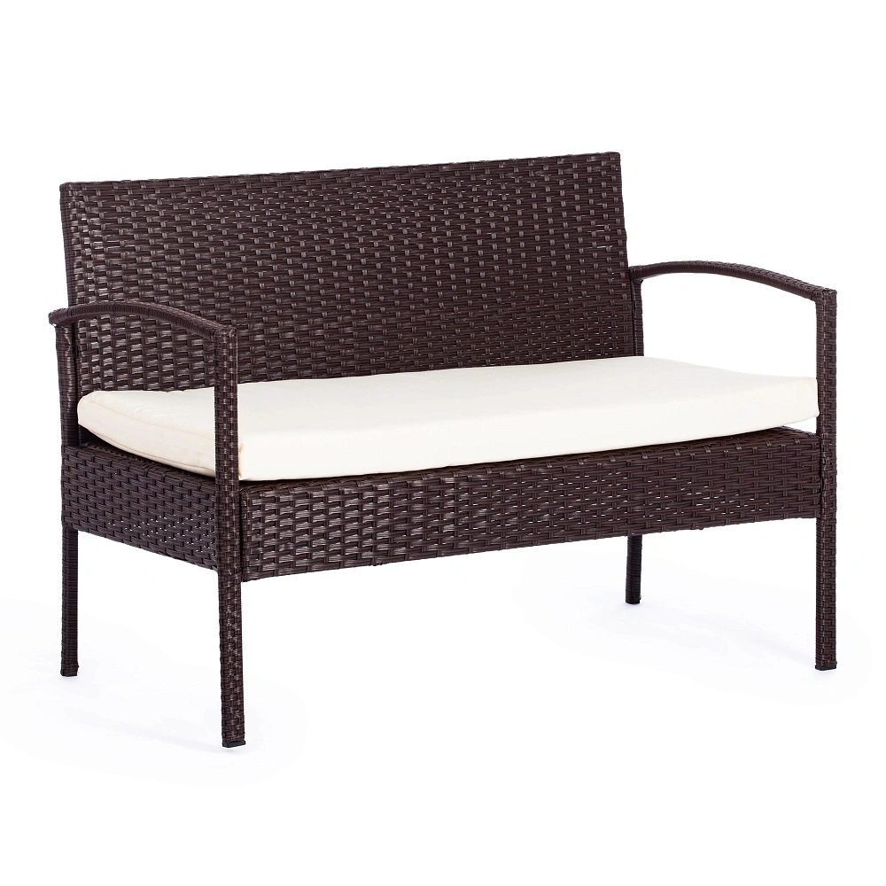 Лаундж сет (диван+2кресла+столик+подушки) (mod. 210000) TetChair 11941 - 2