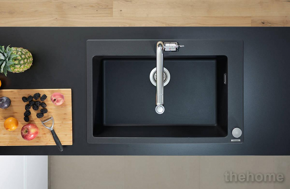 Смеситель Hansgrohe Metris для кухонной мойки 73806000 хром - 10