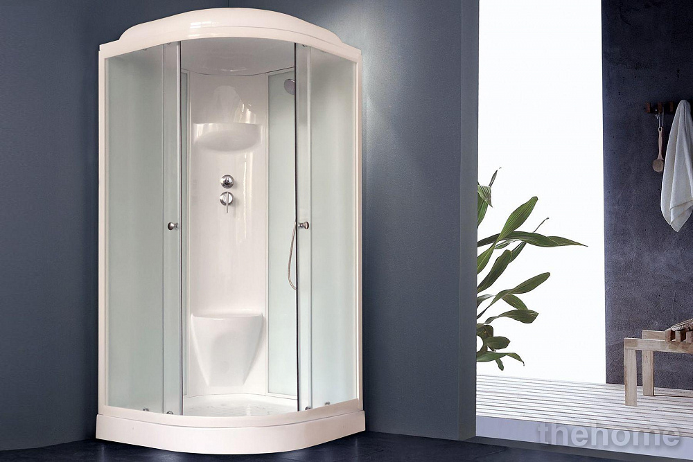 Душевая кабина Royal Bath 100HK6-WC белое/матовое - 2