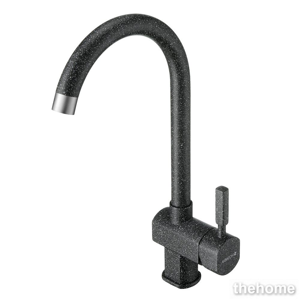 Смеситель для кухни Aquaton Лиам 1AX003FCXX210 графит - TheHome