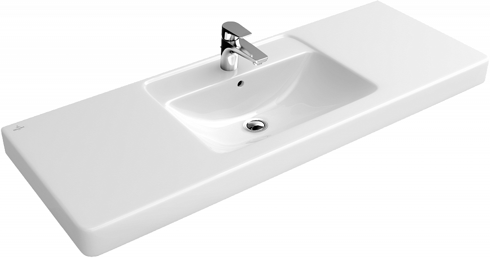 Раковина 130 см Villeroy & Boch Architectura 61181301 белый - TheHome