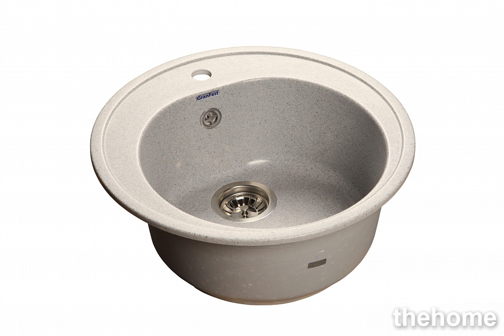 Кухонная мойка GranFest Rondo GF-R510 417513 серая - TheHome