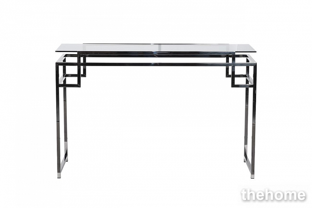 47ED-CST162BL Консоль темн.стекло/темн.хром 120*40*78см Garda Decor - TheHome