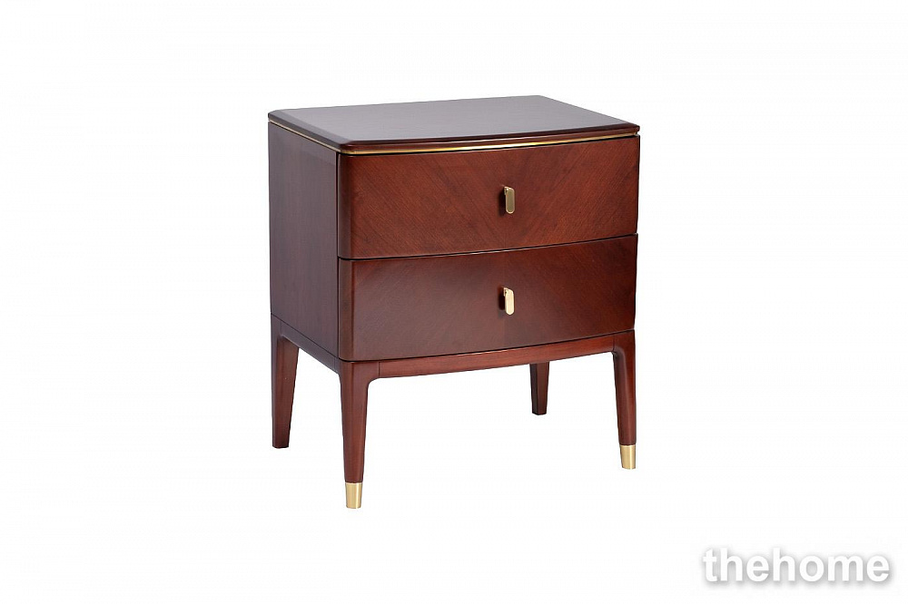 KFG136 Тумба 2 ящика темный шпон 58*42*65см Garda Decor - 2