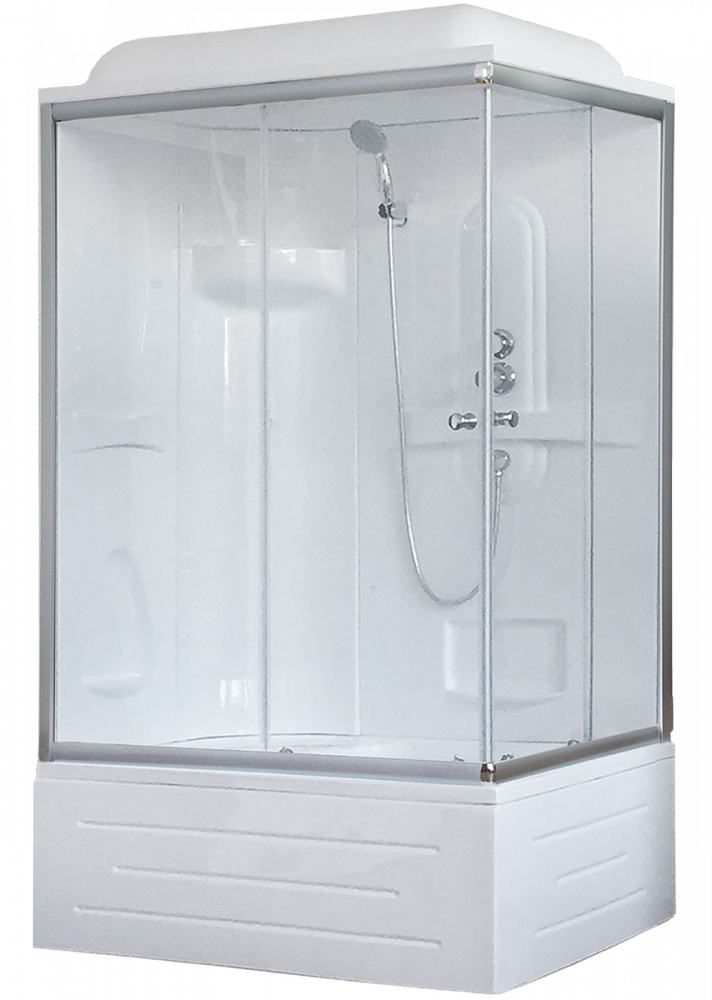 Душевая кабина Royal Bath RB 8100BP1-T (прозрачное) L - TheHome