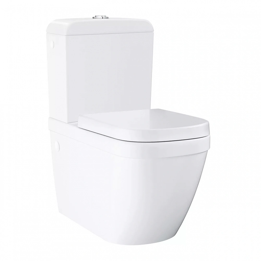 Унитаз Grohe Euro Ceramic Bundle 39462000 с крышкой-сиденьем микролифт - TheHome