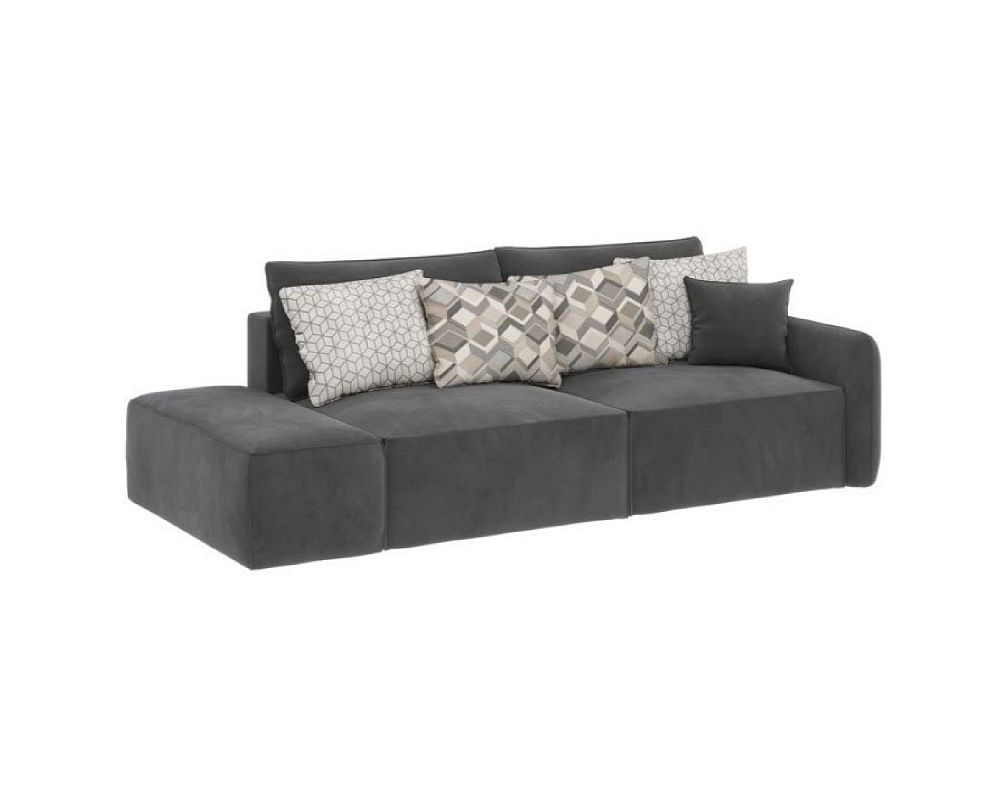 Диван прямой DeeOne Портленд-2 AAA4149015 серый - TheHome