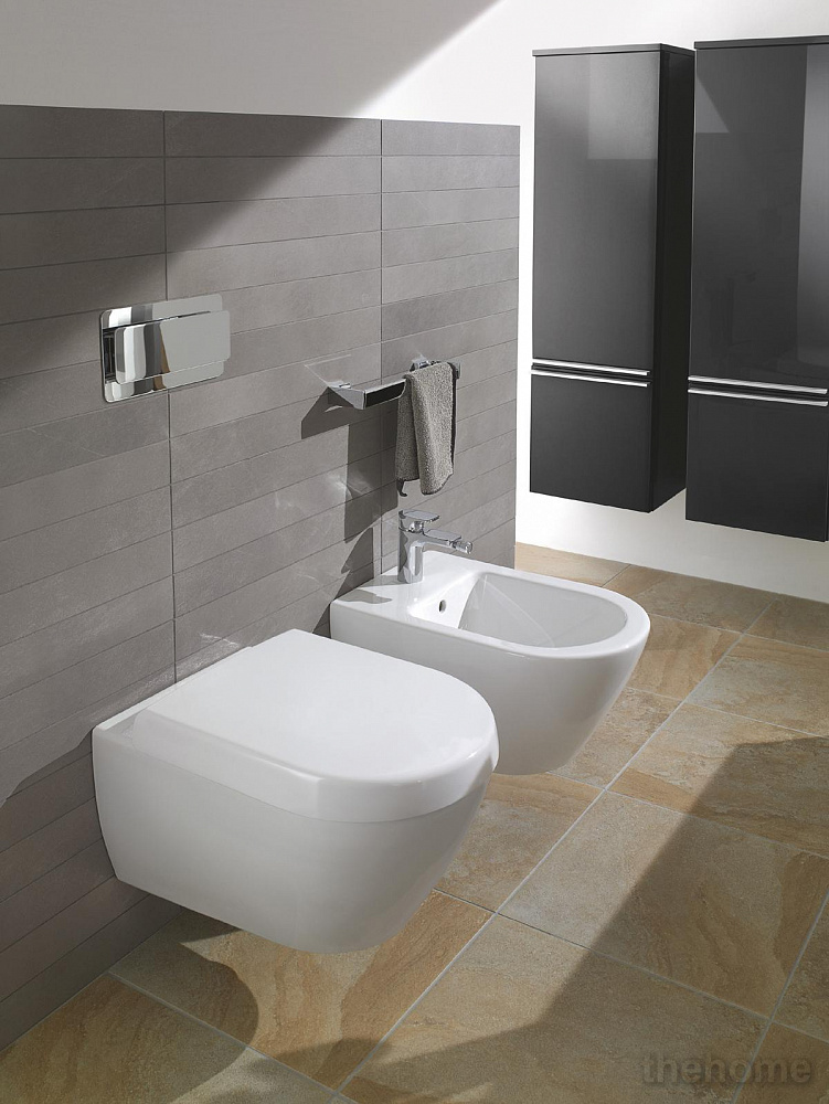 Подвесной унитаз Villeroy & Boch Subway Plus 6604 10R1 660410R1 alpin Сeramicplus - 7
