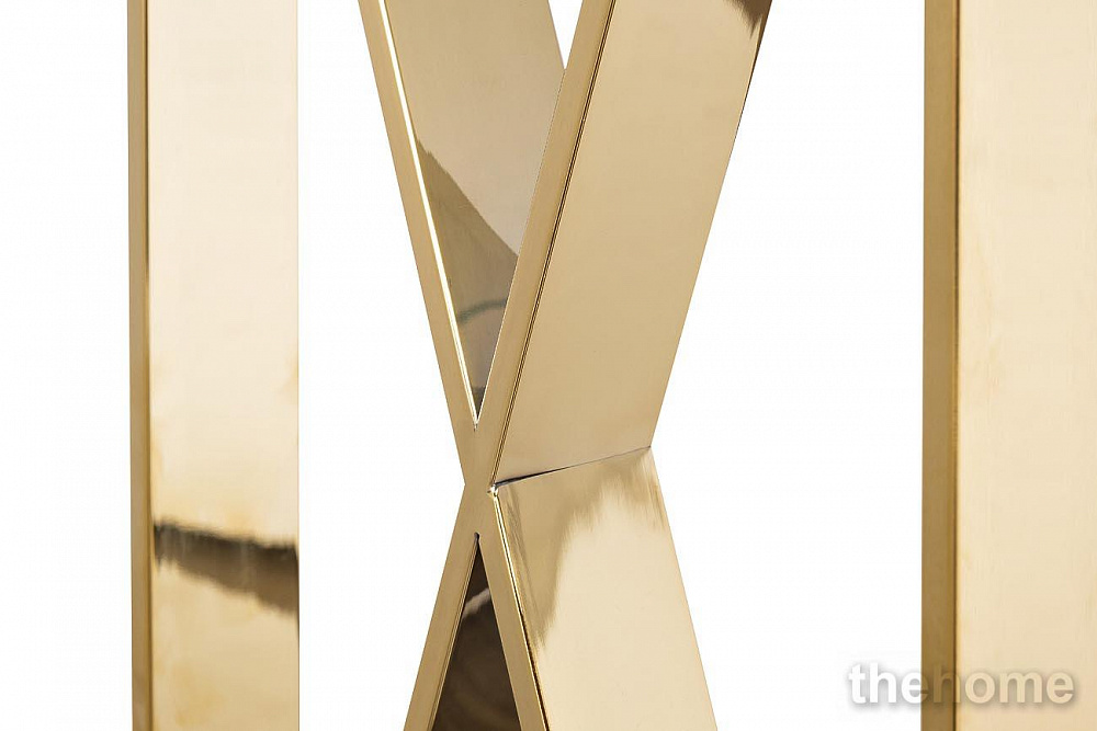 47ED-CST008/80GOLD Консоль прозр.стекло/золото 80*30*78см Garda Decor - 4